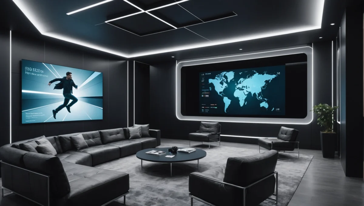 Fusion High-Tech et design d'Espace : perspective futuriste